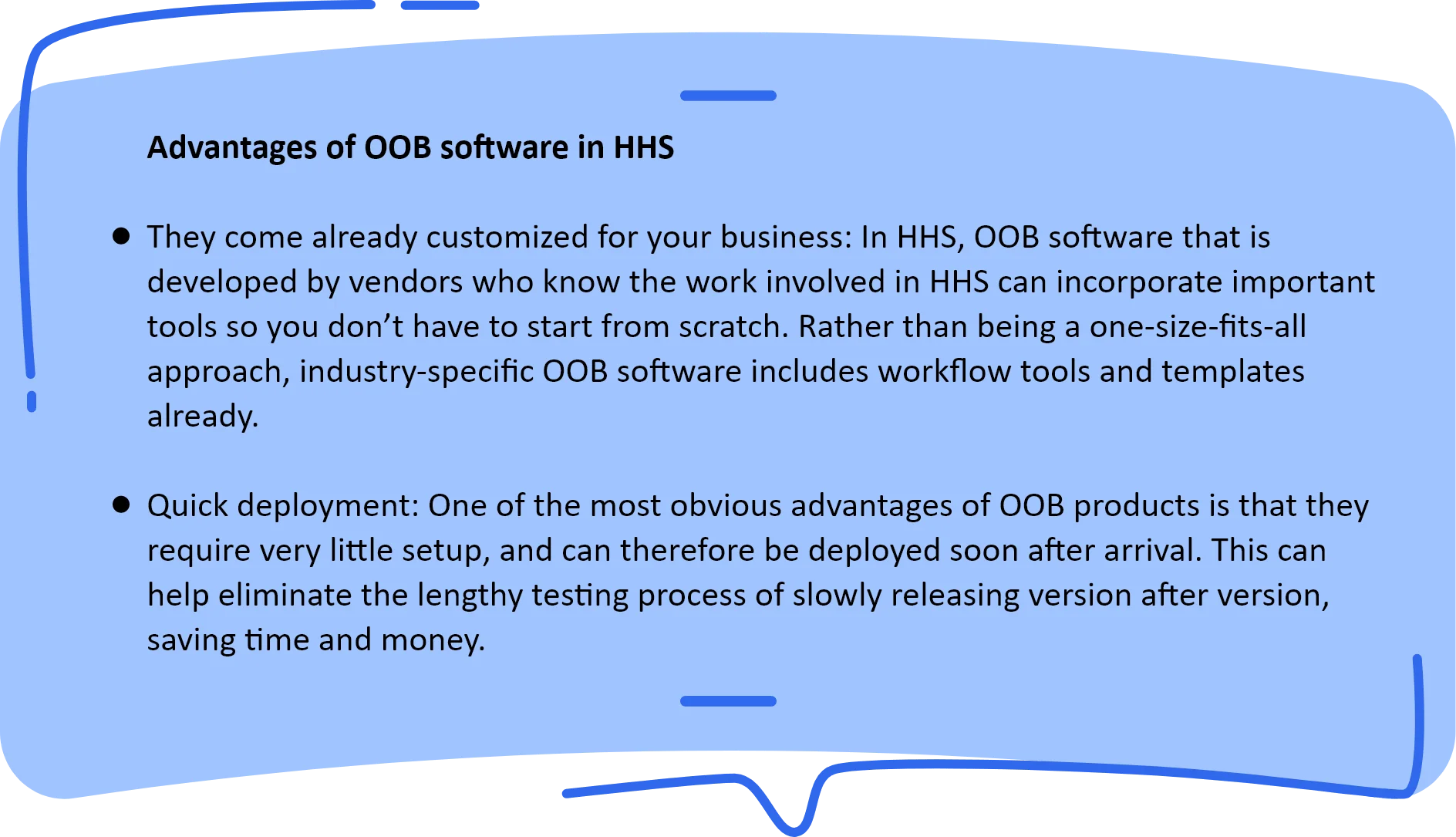 OOB products